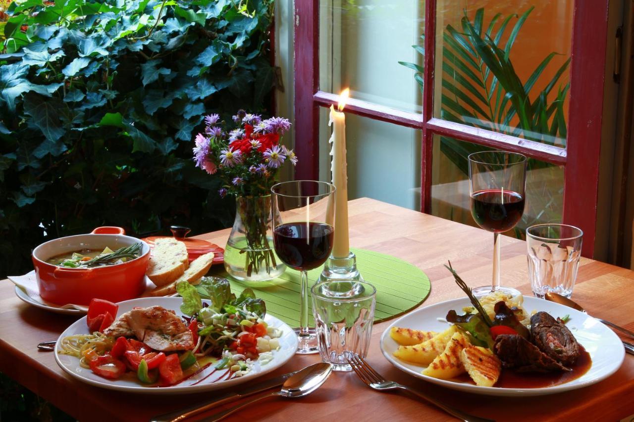 Altstadtwohnung Kromers & Restaurant Erfurt Eksteriør billede